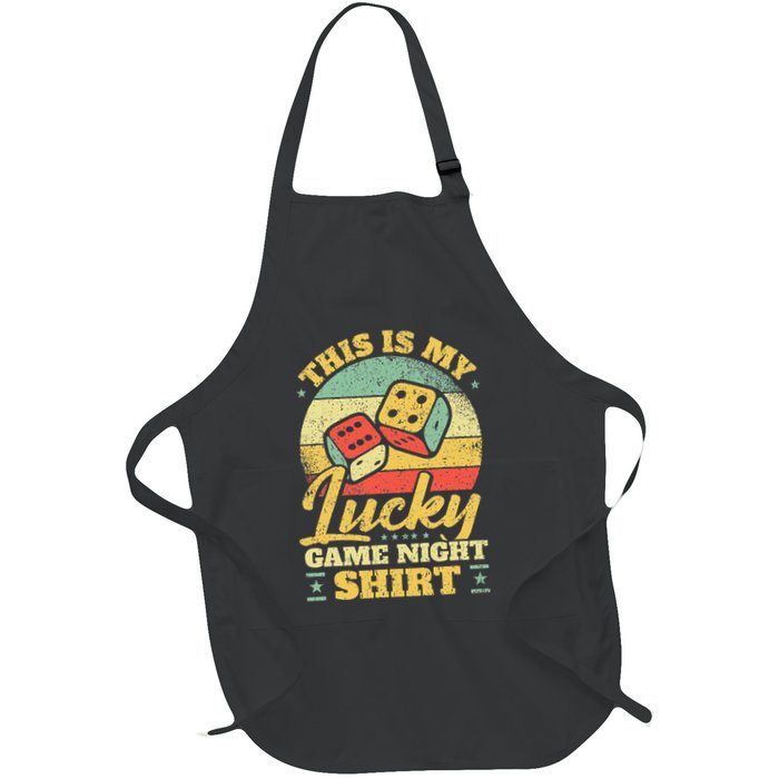 Game Night Host I Lucky Board Game Night Apron