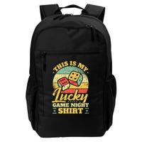 Game Night Host I Lucky Board Game Night Backpack