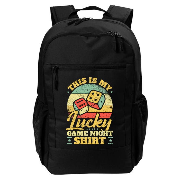 Game Night Host I Lucky Board Game Night Backpack
