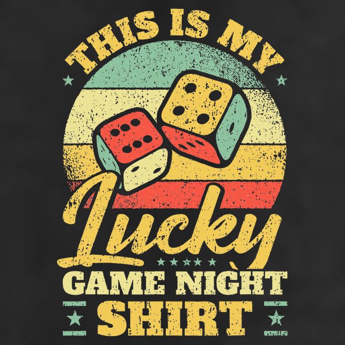 Game Night Host I Lucky Board Game Night Adult Drive Performance Visor