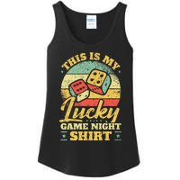 Game Night Host I Lucky Board Game Night Ladies Essential Tank