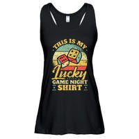 Game Night Host I Lucky Board Game Night Ladies Essential Flowy Tank