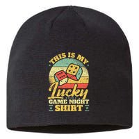 Game Night Host I Lucky Board Game Night Sustainable Beanie