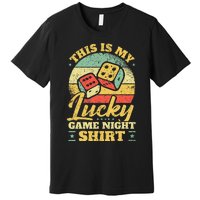 Game Night Host I Lucky Board Game Night Premium T-Shirt