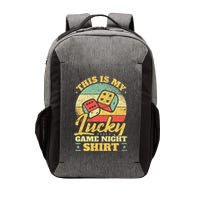 Game Night Host I Lucky Board Game Night Vector Backpack