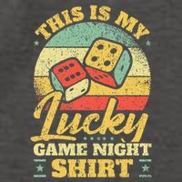 Game Night Host I Lucky Board Game Night Vector Backpack