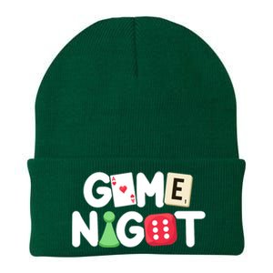 Game Night Host Board Games Trivia Night Team Women Men Knit Cap Winter Beanie