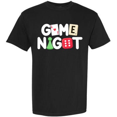 Game Night Host Board Games Trivia Night Team Women Men Garment-Dyed Heavyweight T-Shirt