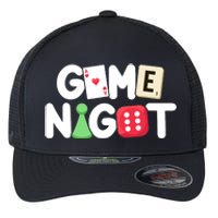 Game Night Host Board Games Trivia Night Team Women Men Flexfit Unipanel Trucker Cap