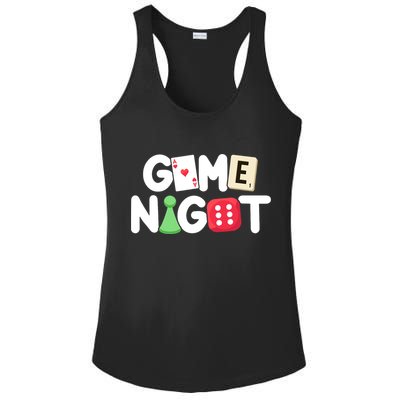 Game Night Host Board Games Trivia Night Team Women Men Ladies PosiCharge Competitor Racerback Tank