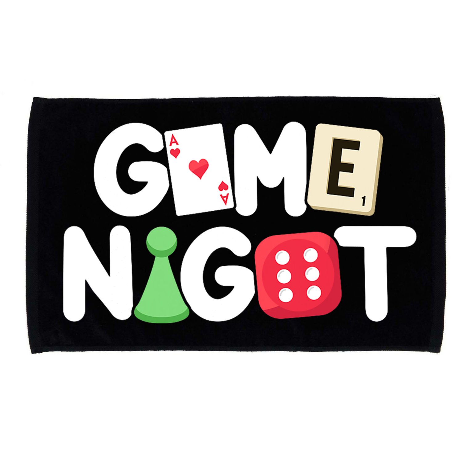 Game Night Host Board Games Trivia Night Team Women Men Microfiber Hand Towel