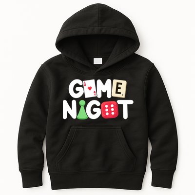 Game Night Host Board Games Trivia Night Team Women Men Kids Hoodie