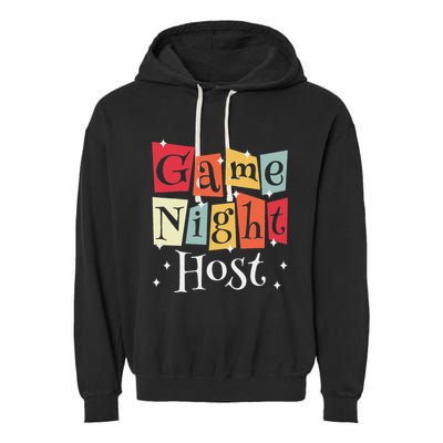 Game Night Host Garment-Dyed Fleece Hoodie