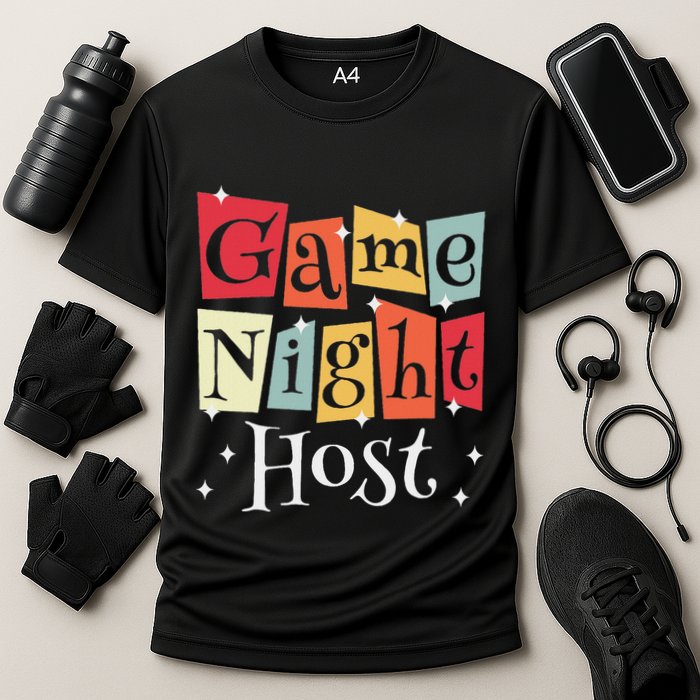 Game Night Host Cooling Performance Crew T-Shirt