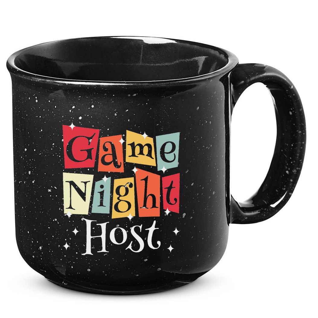 Game Night Host 15oz Campfire Ceramic Mug