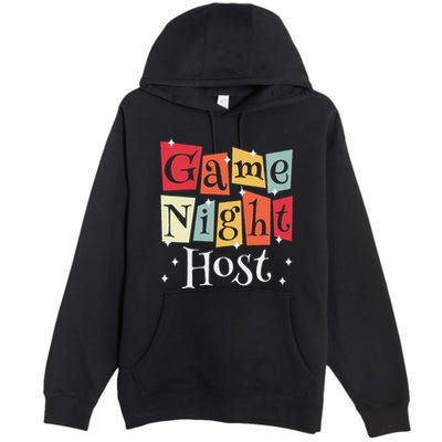 Game Night Host Premium Pullover Hoodie