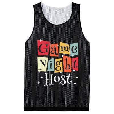 Game Night Host Mesh Reversible Basketball Jersey Tank