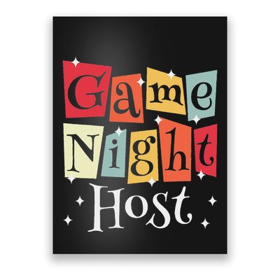 Game Night Host Poster