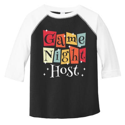 Game Night Host Toddler Fine Jersey T-Shirt