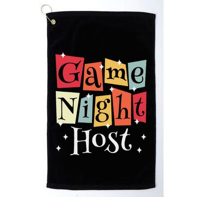 Game Night Host Golf Towel