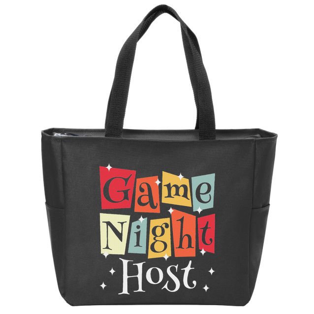 Game Night Host Zip Tote Bag