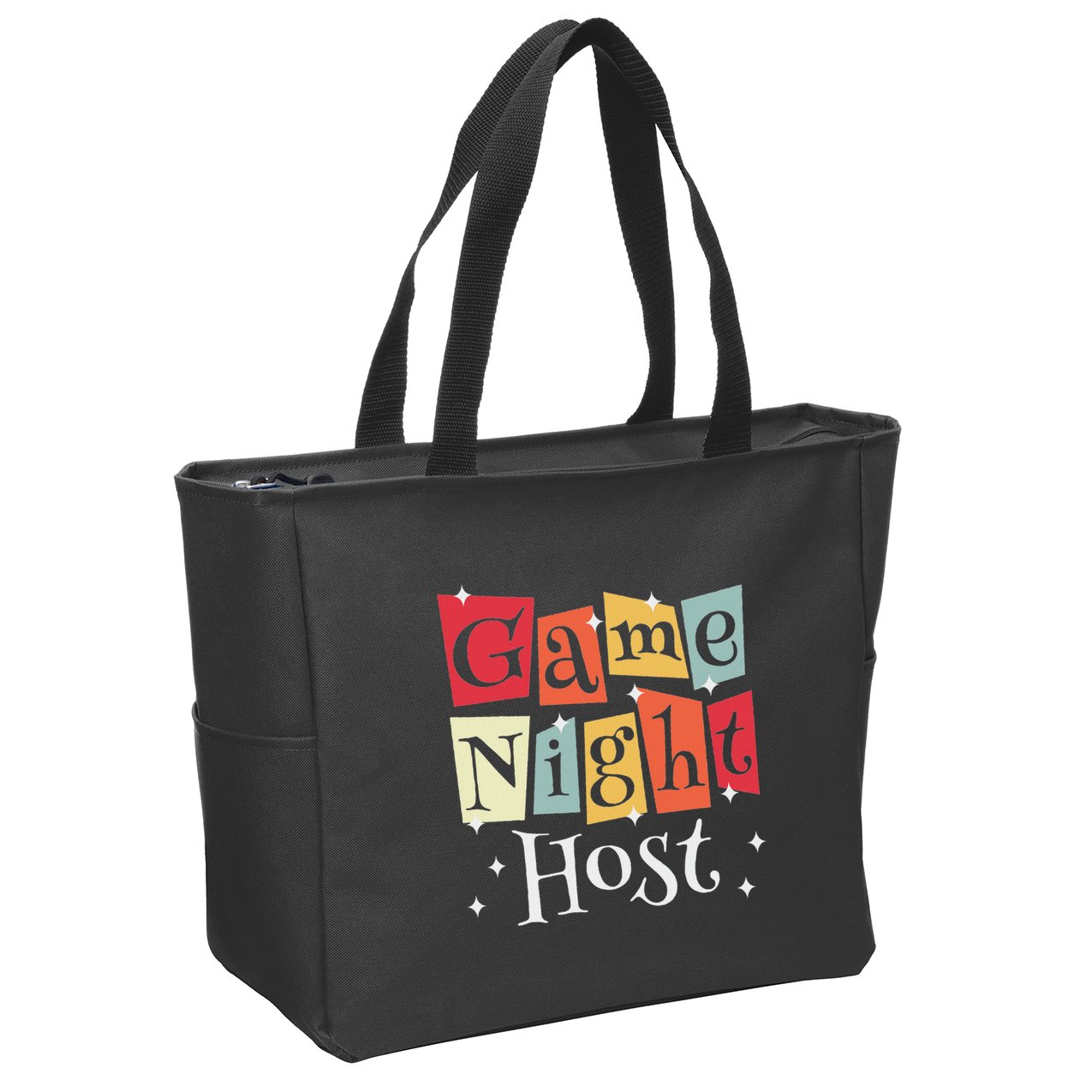 Game Night Host Zip Tote Bag