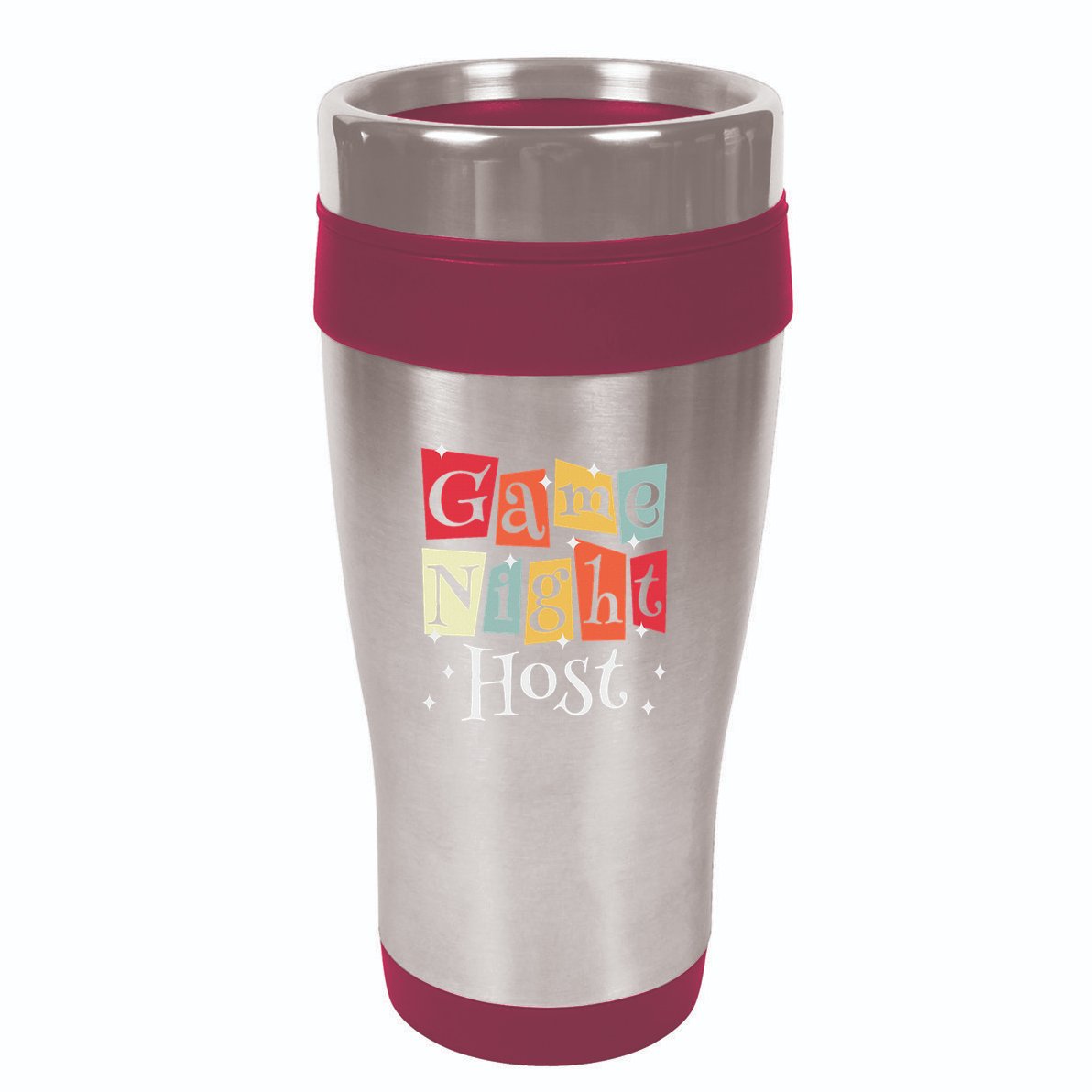 Game Night Host 16oz Travel Tumbler
