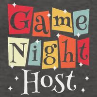 Game Night Host Vector Backpack