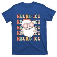 Groovy Neuro Icu Christmas Neurology Squad Secret Santa Gift T-Shirt