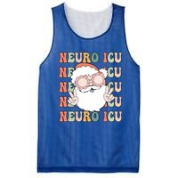 Groovy Neuro Icu Christmas Neurology Squad Secret Santa Gift Mesh Reversible Basketball Jersey Tank