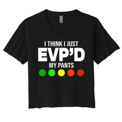 Greg Newkirk I Think I Just Evpd My Pants Women's Crop Top Tee