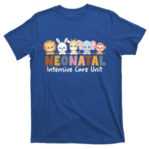 Groovy Neonatal Intensive Care Unit Animals Nicu Nurse Gift T-Shirt