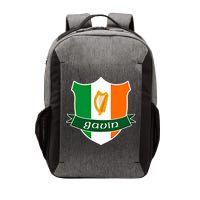 Gavin Name Irish Gift Irish Flag Harp Crest Vector Backpack