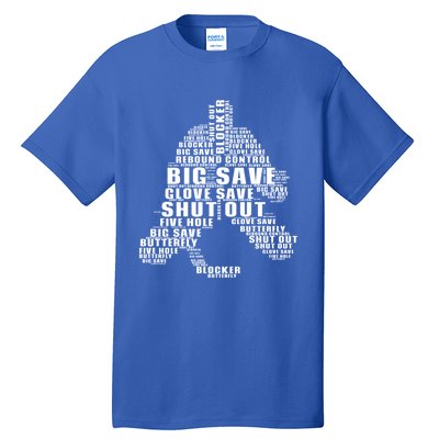 Gift Novelty Ice Hockey Goalie Shut Out Funny Great Gift Tall T-Shirt