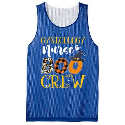 Gynecology Nurse Leopard Nursing Halloween Costume Boo Crew Gift Mesh Reversible Basketball Jersey Tank