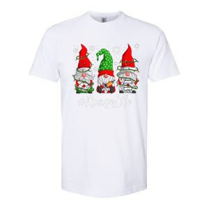 Gnomes Nurse Life Funny Christmas Holiday Funny Softstyle CVC T-Shirt