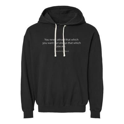 GODDARD Neville Law Of Attraction + Assumption Garment-Dyed Fleece Hoodie