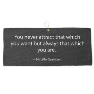 GODDARD Neville Law Of Attraction + Assumption Large Microfiber Waffle Golf Towel