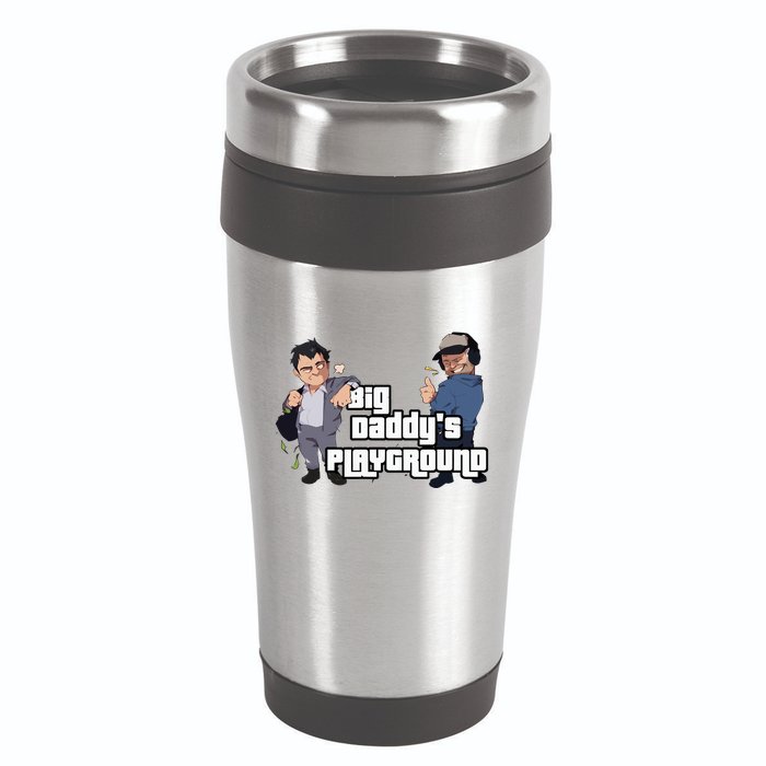 Geekvention Ned Luke Big DaddyS Playground 16oz Travel Tumbler