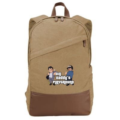 Geekvention Ned Luke Big DaddyS Playground Cotton Canvas Backpack