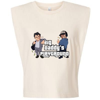 Geekvention Ned Luke Big DaddyS Playground Garment-Dyed Women's Muscle Tee