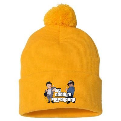 Geekvention Ned Luke Big DaddyS Playground Pom Pom 12in Knit Beanie