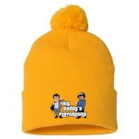 Geekvention Ned Luke Big DaddyS Playground Pom Pom 12in Knit Beanie