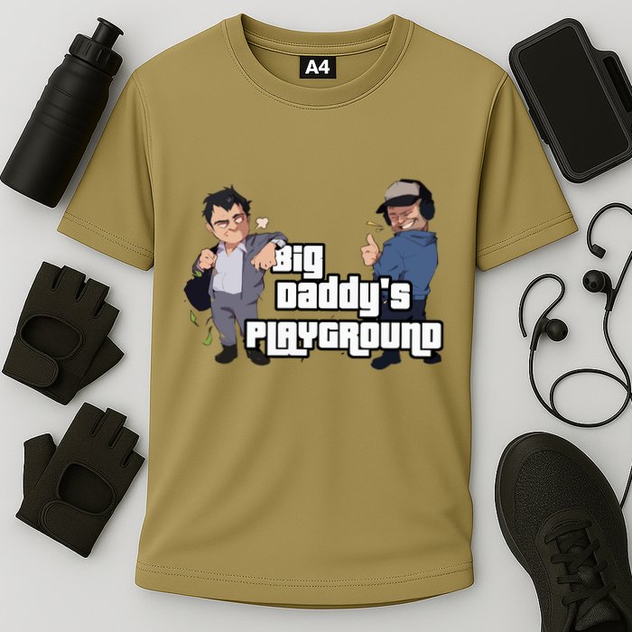 Geekvention Ned Luke Big DaddyS Playground Performance Shirt