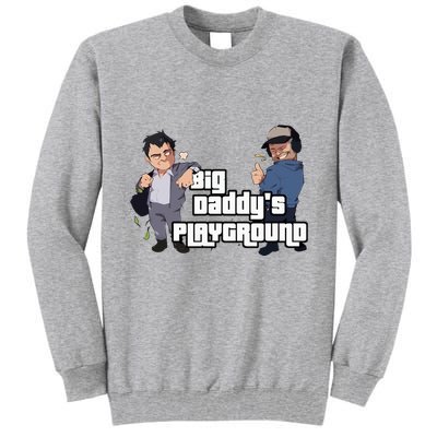 Geekvention Ned Luke Big DaddyS Playground Tall Sweatshirt