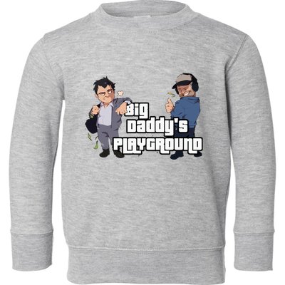 Geekvention Ned Luke Big DaddyS Playground Toddler Sweatshirt