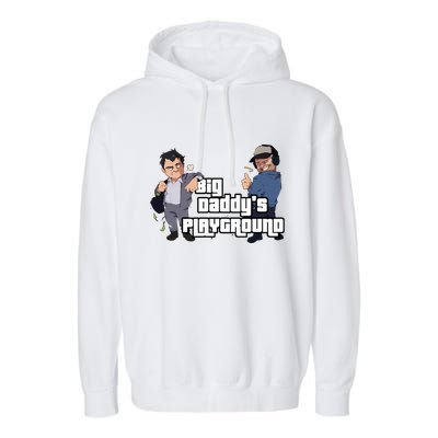 Geekvention Ned Luke Big DaddyS Playground Garment-Dyed Fleece Hoodie