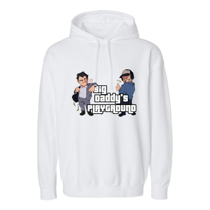 Geekvention Ned Luke Big DaddyS Playground Garment-Dyed Fleece Hoodie