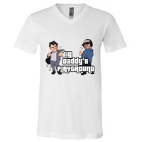 Geekvention Ned Luke Big DaddyS Playground V-Neck T-Shirt