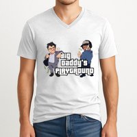 Geekvention Ned Luke Big DaddyS Playground V-Neck T-Shirt